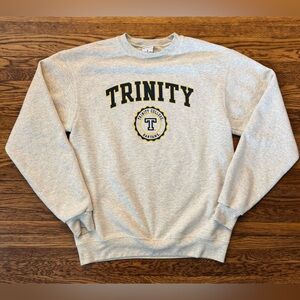 TRINITY COLLEGE BANTAMS Gray (CHAMPION) Sweatshirt